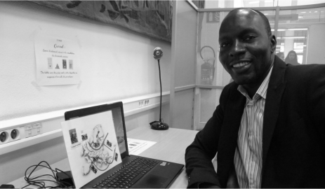 Photo du jeune chercheur Amadou Dramé Kandji